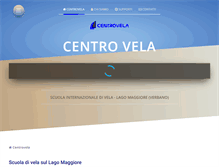 Tablet Screenshot of centrovela.com
